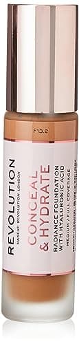 Image of Revolution Beauty London, Conceal and Hydrate, Foundation, F13.2, 23ml