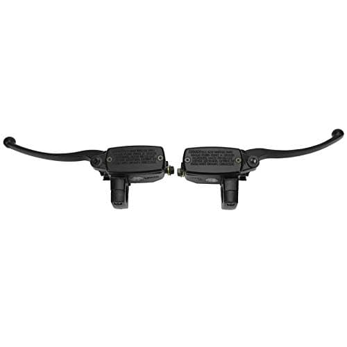 Image of Brake Master Cylinder Clutch Lever, Universal 1" 25mm Brake Master Cylinder Lever Motorcycle, Black Hydraulic Brake Clutch Master Cylinder Lever
