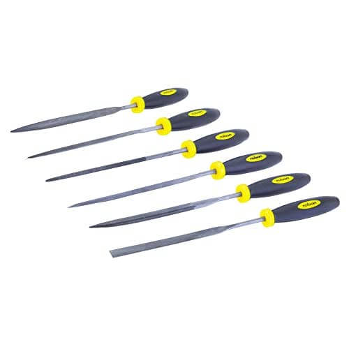 Image of Rolson 24615 6 pc 140 mm Needle File Set