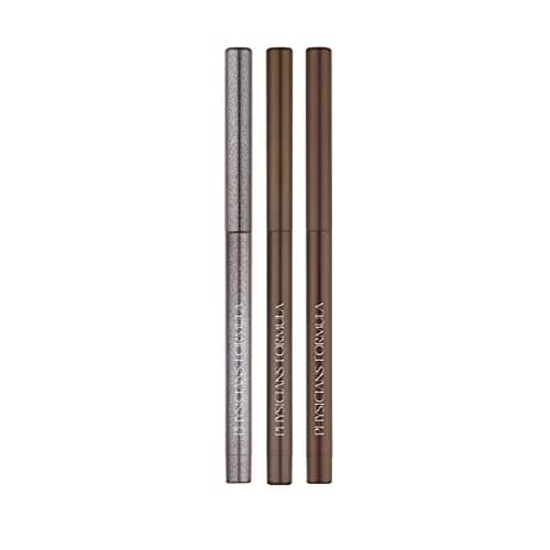 Image of Physicians Formula - Eye Booster Gel Eyeliner Trio - Three Long-lasting Eyliners with Shimmer, Satin, and Matte Finishes - Waterproof Formula - with Botanicals, Vitamin E and Silicone Resin - Brown