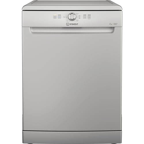 Image of Indesit Push and Go D2F HK26 S UK 14 Place Setting Dishwasher - Silver