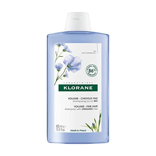 Image of Klorane Volume - Fine Hair Shampoo with Organic Flax 400ml