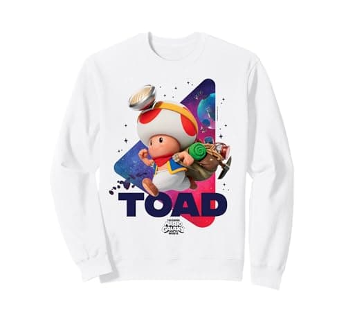 Image of The Super Mario Galaxy Movie Toad Galaxy Run Sweatshirt