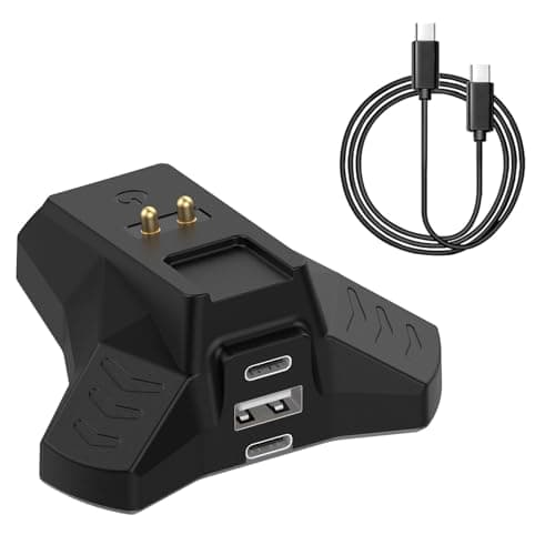Image of Mouse Charging Dock Charger for Razer DeathAdder V2 Pro, Naga Pro, Viper Ultimate, Basilisk Ultimate Wireless Mouse, Replacement Charging Stand Station Mice Charger Base