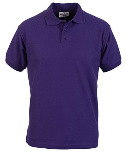 Image of Absolute Apparel Men's Precision Polo Shirt - Purple - 7XL