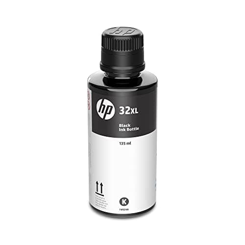 Image of HP 32XL | Ink Bottle | Black | Up to 6000 pages per bottle| Works with HP Smart Tank Plus 651 and Smart Tank Plus 551 | 1VV24AN | Packaging May Vary