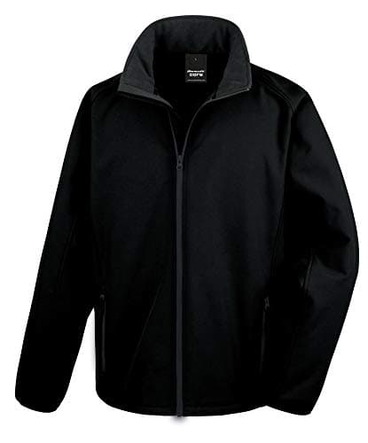 Image of Result Core R231M Printable softshell jacket - Black/L Blank Plain