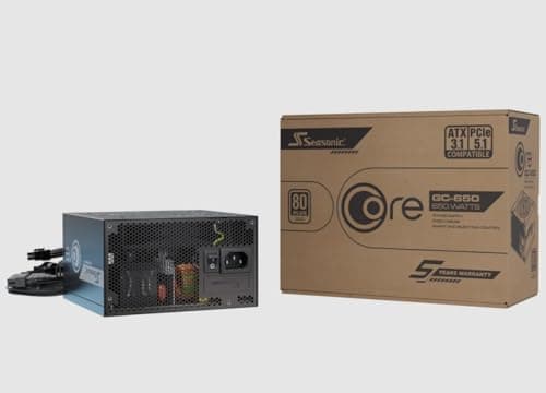 Image of Seasonic Power Supply 650W Core GC-650 ATX3 (80+Gold)