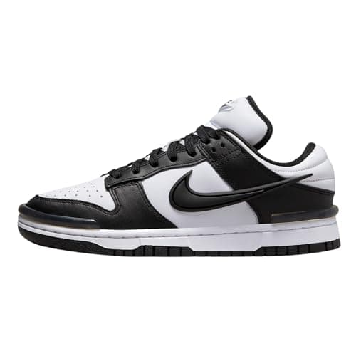 Image of Nike Women's W Dunk Low Basketball Shoes, Black/White/Black, 3.5 UK