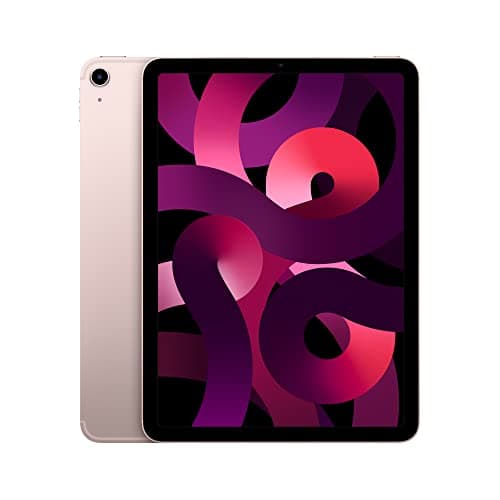 Image of 2022 Apple iPad Air (10.9-inch, Wi-Fi + Cellular, 64GB) Pink (Renewed)