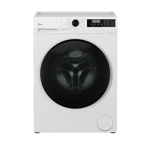 Image of HOOVER Pro Wash Series 3 Washer Dryer, 10kg Wash, 6kg Dry, A-20 percent Wash Energy Class, 16 Programmes, XL Soft Drum, WIFI Connected, White-Black Door, 55x60x85 cm -HBWR 4106B8-80