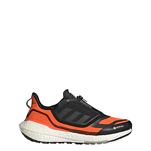 Image of adidas Ultraboost 22 Gore-TEX Running Shoes Men's, Impact Orange/Linen Green/Core Black, Medium
