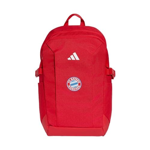 Image of adidas Unisex FC BAYERN MUNICH BACKPACK One Size better scarlet/white