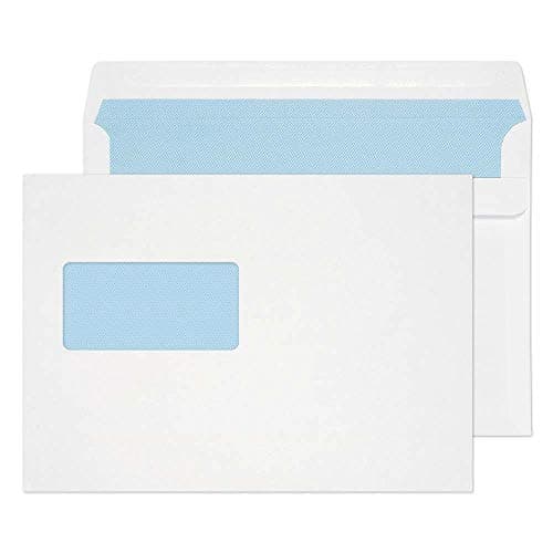 Image of Blake Purely Everyday C5 162 x 229 mm 90 gsm Self Seal Wallet High Window Envelopes (1709) White - Pack of 500