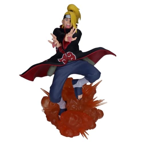Image of BANPRESTO Deidara Naruto Shippuden 18 cm Multicolour Figure Ideal for Anime Fans