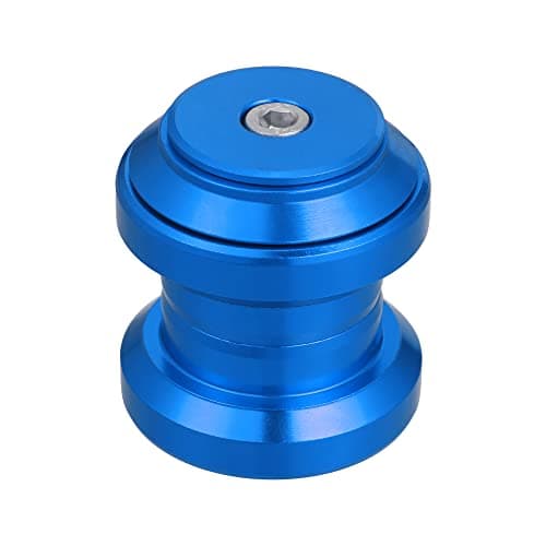 Image of X AUTOHAUX 1-1/8" Bicycle Headset Combo Bike Threadless External Headset Blue