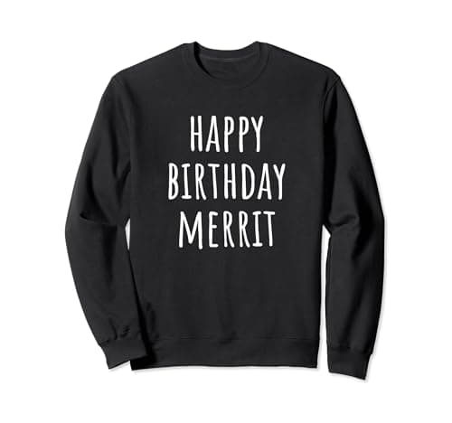 Image of Happy Birthday Merrit Sweatshirt