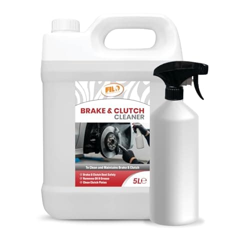 Image of Filo Brake and Clutch Cleaner 5L with Brake Cleaner Spray Bottle 1L | Disc Brake Cleaner Removes Oil, Grease and Brake Dust | Improves Braking Efficiency | For Cars, Motorcycles & Bicycles