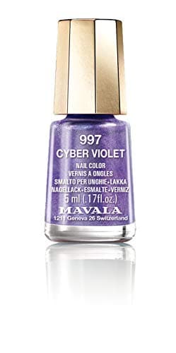 Image of Mavala Mini Color Nail Color Cream 5ml - 997: Cyber Violet