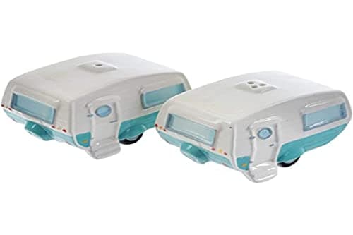 Image of Puckator Salt & Pepper/Condiment/Cruet Set ~ CARAVAN