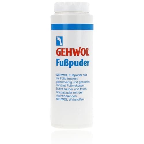 Image of Gehwol Foot Powder Odourless Antibacterial Talc 100Gm Prevents Atheletes Foot Can Be Used For Feet Shoes & Socks