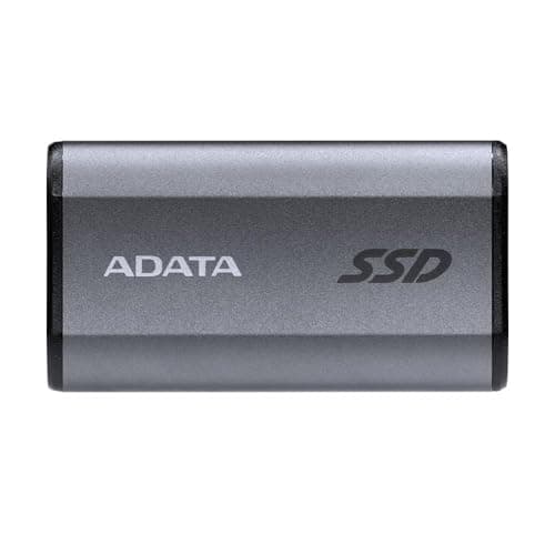 Image of ADATA SE880 2TB - Up to 2000 MB/s- SuperSpeed USB 3.2 Gen 2x2 USB-C External Portable SSD Titanium (AELI-SE880-2TCGY)