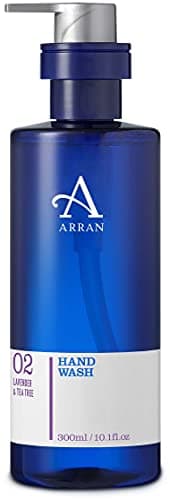 Image of Arran Sense of Scotland Apothecary Lavender & Tea Tree Hand Wash (300ml) Calming Liquid Soap with Essential Oils