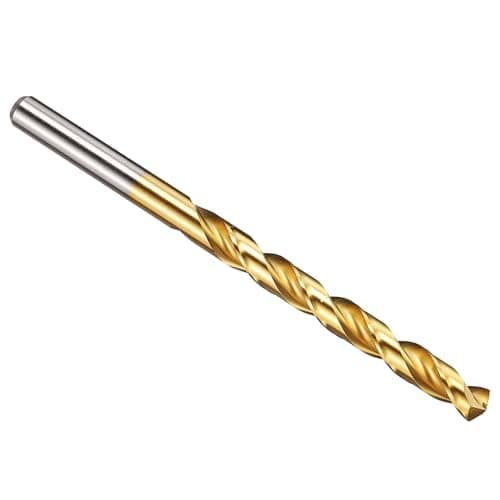 Image of PATIKIL 6.8mm Drill Bit, M42 8% Cobalt High-Speed Steel Jobber Straight Shank 135° Titanium Nitride (TiN) Coated for Hard Metal Stainless Steel - 1 Pack
