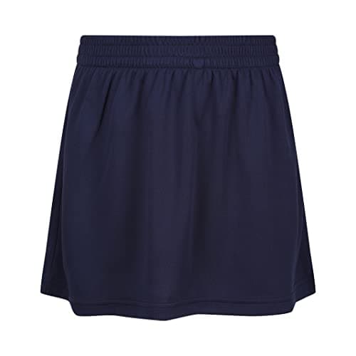 Image of Trutex Girls Navy Blue School Skort – Elasticated Waist Skirt with Built-in Shorts, PE Kit School Uniform for Junior & Senior Girls – Ages 5-6