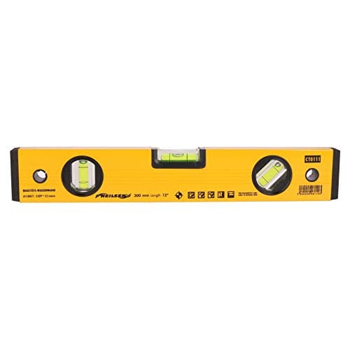 Image of 12" / 300mm Aluminium Scaffolding Builders Spirit Level Handheld Straight Levels