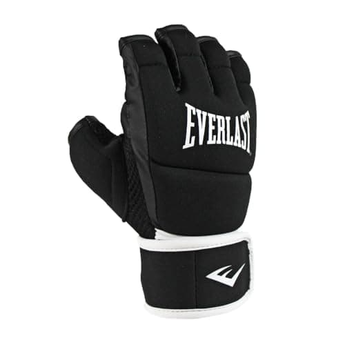 Image of Everlast Core Kickboxing Gloves - Multipurpose Glove in Black L/XL - Ideal for Kickboxing, Boxing, and MMA Training
