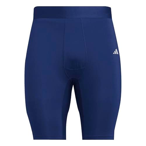 Image of adidas Men's TECHFIT SHORT TIGHT MEN, team navy blue 2, S