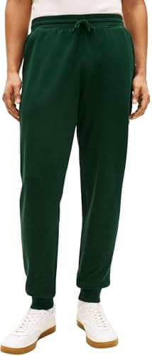 Image of Tommy Hilfiger Men's Essential Terry Sweatpants MW0MW37236, Green, XL