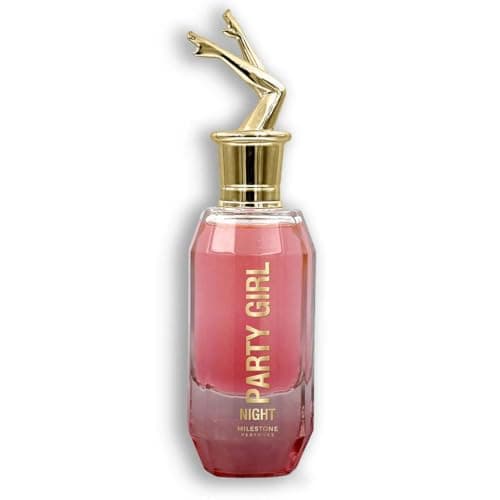 Image of MILESTONE Perfumes Party Girl Night Women’s Long-Lasting Eau de Parfum 85ML - Bold & Captivating Fragrance for Special Occasions, Perfect for Evening Wear, Elegant & Sophisticated Aroma