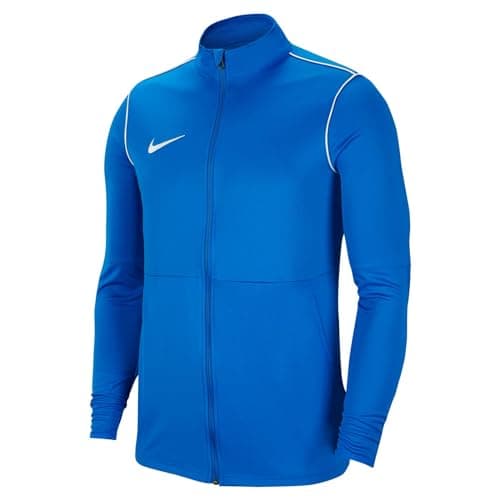 Image of Nike Kids' Y NK DRY PARK20 TRK JKT K Sport Jacket, Royal Blue/White/White, L