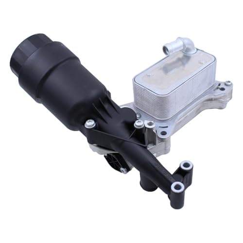 Image of HouYeen Oil Filter Housing and Cooler Assembly for Merce-des C E GLK M S V Class W204 W205 A205 C204 C205 S204 S205 W212 A207 C207 S212 X204 W166 W221 V221 V222 X222 W447 CLS GLC GLE SLC Viano W639