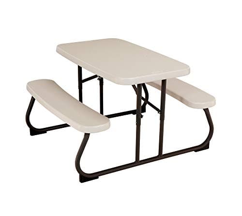 Image of LIFETIME 2.7 ft (0.83 m) Folding Picnic Table - Beige