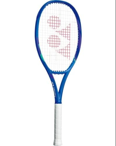 Image of YONEX Unisex EZONE 100 Blast Blue Racquet | Powerful 16x19 Strings Arm-Friendly Graphite Racket for Advanced Tennis Players