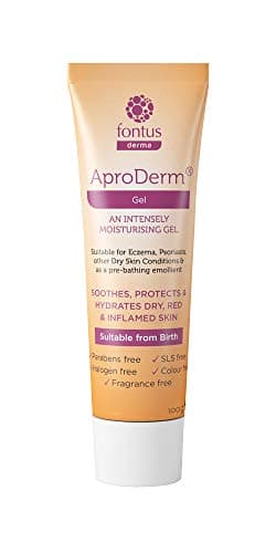 Image of AproDerm® Gel 100g Tube – Highly Moisturising and Protective Gel; Suitable for Dry Skin, Eczema, Dermatitis and Psoriasis; Vegan