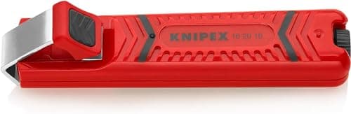Image of KNIPEX Stripping Tool with Scalpel Blade in Blister Shock-Resistant Plastic Body 130 mm, 16 20 16 SB