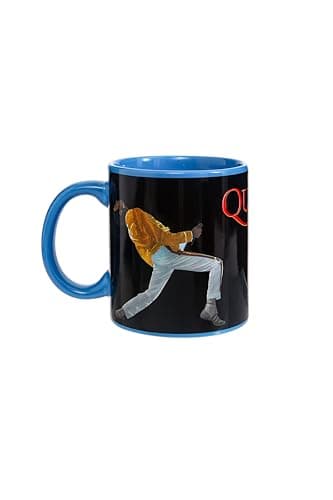 Image of Pyramid International Queen (Live at Wembley) 11oz Heat-Changing Mug – Official Band Merchandise for Fans, One Size