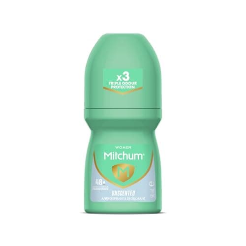 Image of Mitchum 50ml Advanced Control Women Roll-On Unperfumed Anti-Perspirant and Deodorant