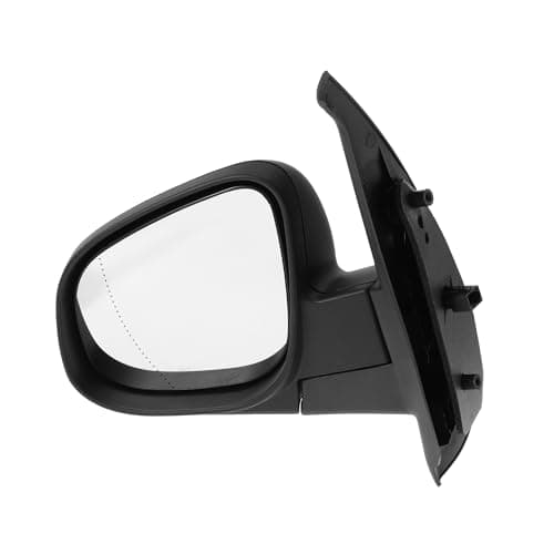 Image of Motoforti Left Side Door Mirror Replacement Side View Mirror Assembly for Renault Kangoo Mk2 Van & MPV 2013-2016 No.A4158100416 Black Power Adjusted 5 Pin