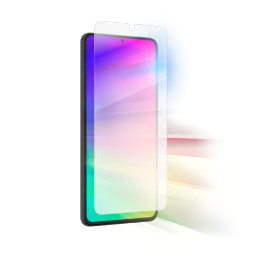Image of ZAGG Invisibleshield Ultra Visionguard+ Screen Protector for Samsung Galaxy S21+, 5G, Shockproof, Smudgeproof, Blue Light Filter, (Clear)
