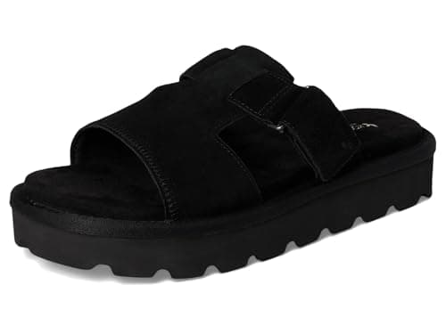 Image of Koolaburra by UGG Women's Tizz Slide Sandal, Black, 4.5 UK