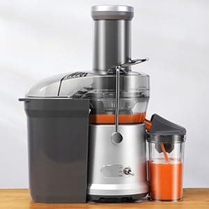 Image of SHARDOR Juicer Machine with Extra Large 81mm Feed Chute Juicers for Whole Fruit and Vegetable, 2L Juice Extractor with 2 Speeds Easy to Clean, 1200W Juice Maker Machine Include Cleaning Brush BPA Free
