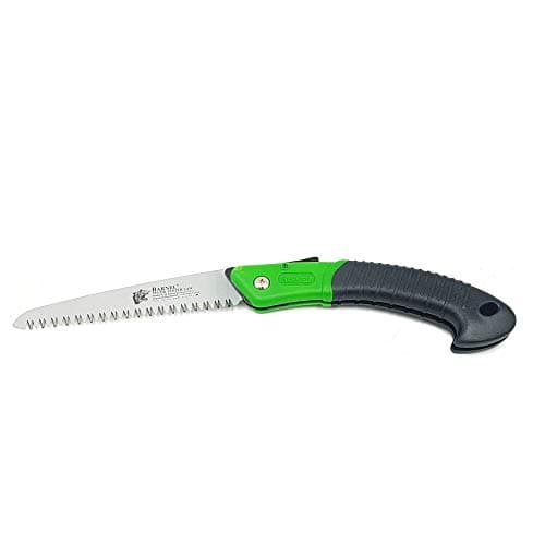 Image of BARNEL Z210 Professional Folding Pruning Saw - 6" (150mm) - Straight Tiger Tooth Blade - Cuts On The Pull Stroke