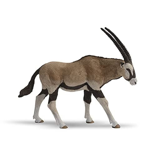 Image of Papo - Realistic Oryx Antelope Figure Toy for Kids - Ages 3+ - Wild Life Collection - Educational Play Desert Animals - Gift Idea Toy for Girls and Boys - 15 Cm X 3 Cm X 13 Cm