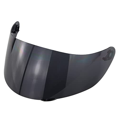 Image of Shkalacar Motorcycle Helmet Visor Replacement for AGV K1 K3SV K5, Motorcycle Wind Shield Helmet Lens Visor Full Face Helmet (Black)