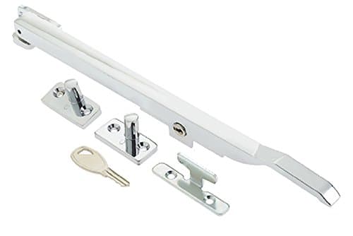 Image of Modern Contemporary Design Lockable Casement Window Stay 10" 250mm (Polished Chrome)